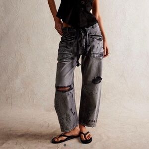 Free people moxie jeans in dutton color